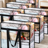 Clear Vinyl Storage Bag With Reinforced Handles
