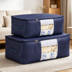 Breathable, Moisture-Proof Zippered Bedding Storage Bag