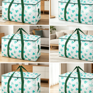 Extra-Large Pillow Moving Bag With Reinforced Handles