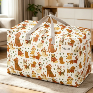 Heavy-Duty Pillow Moving Bag With Wide Opening