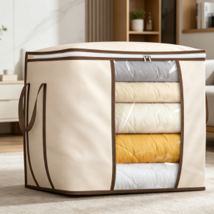 Extra-Large Oxford Cloth Quilt Storage Bag With Handles